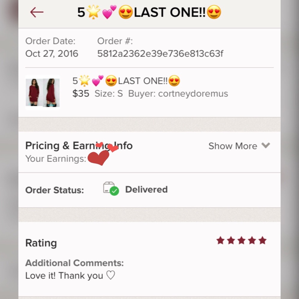 LAST ONE!!!😍5⭐ - Picture 3 of 3